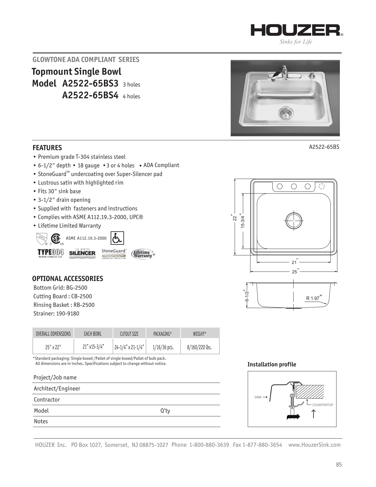 Hansgrohe A252265BS31 Specs