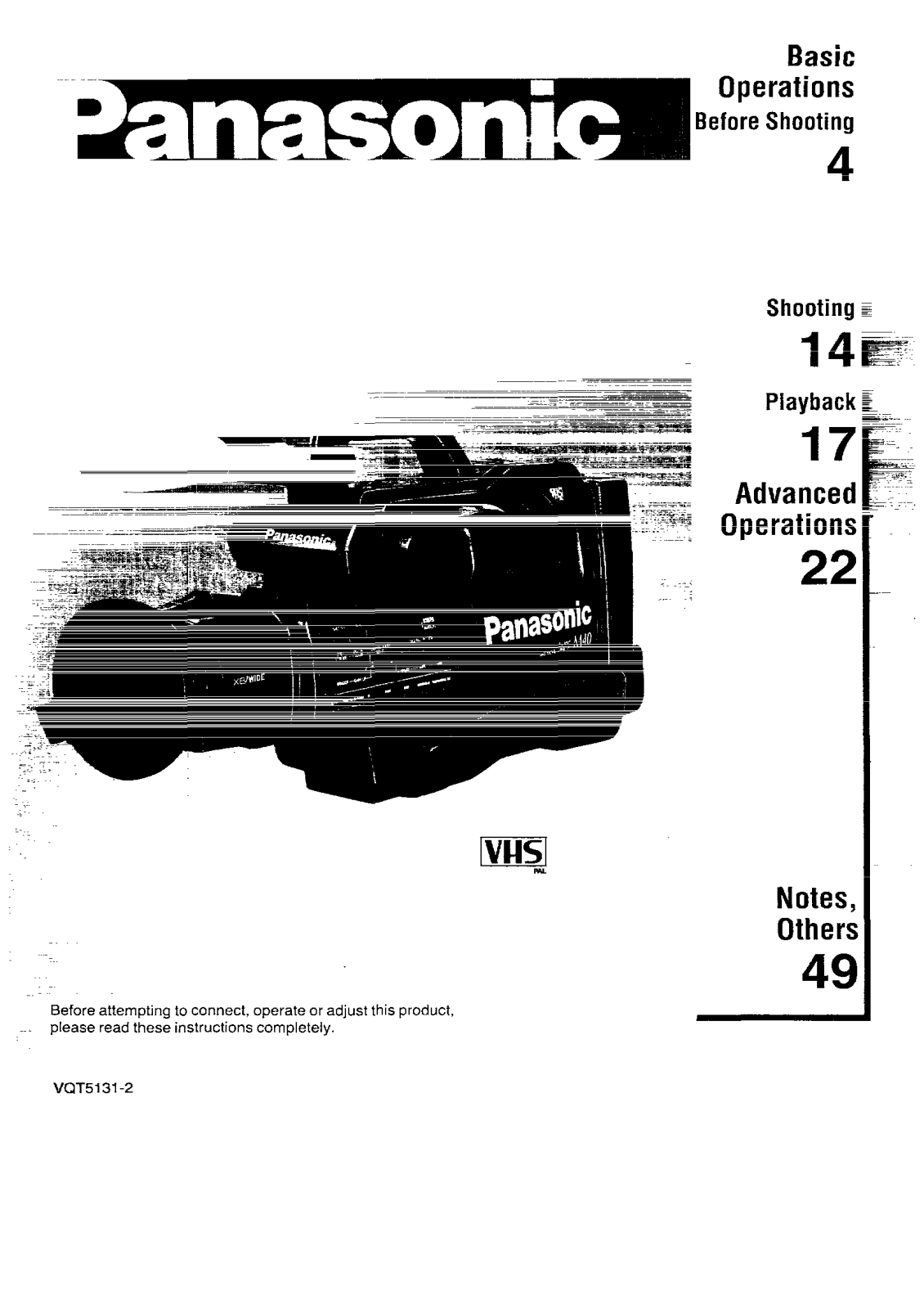 Panasonic NVM40 User Manual