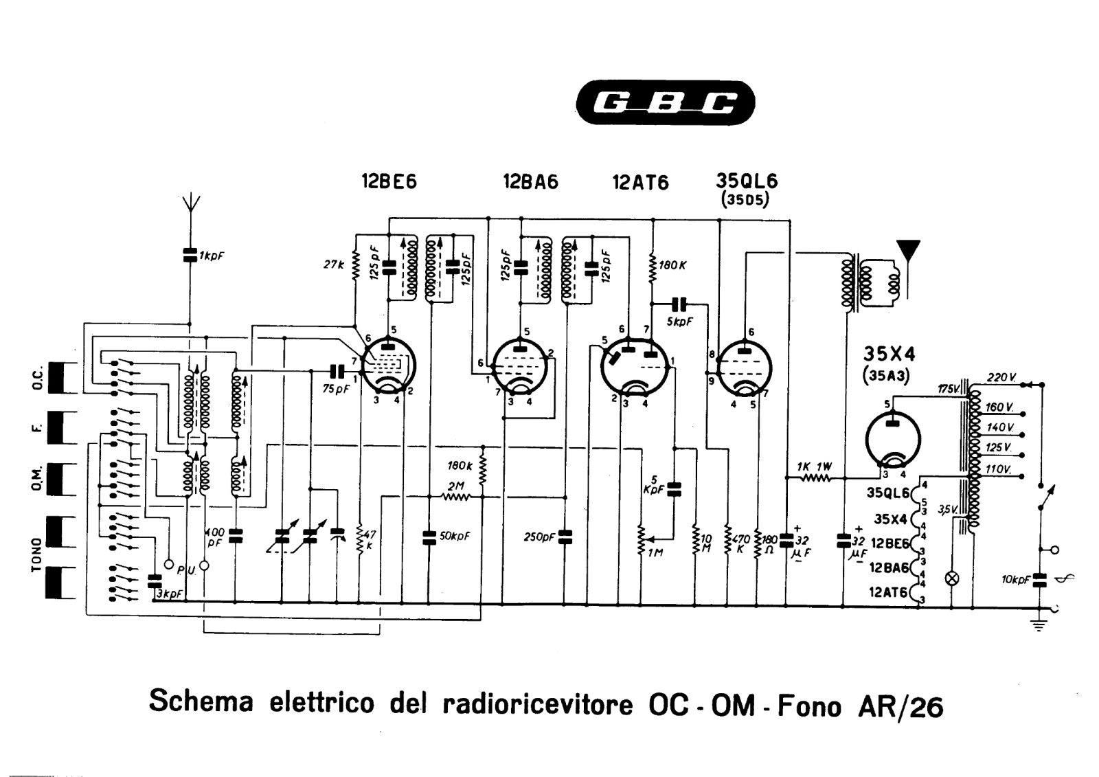 GBC ar 26 schematic