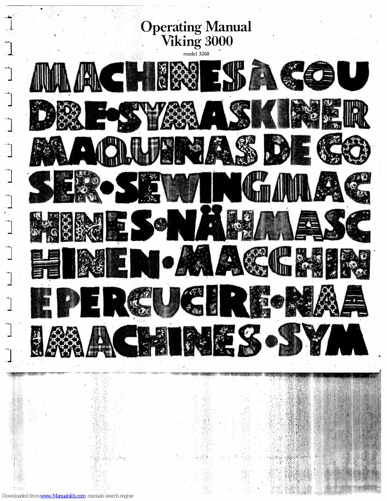 Viking 3260 Operating Manual - ManualMachine.com