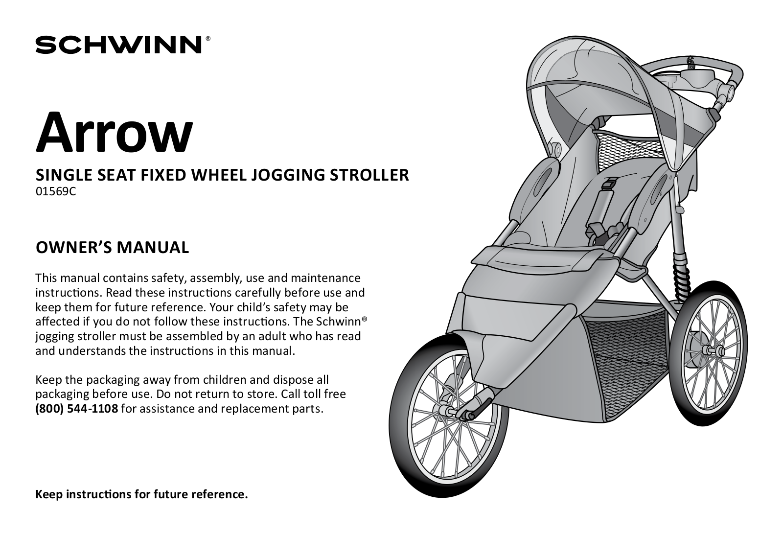 Schwinn 01569C Owner's Manual