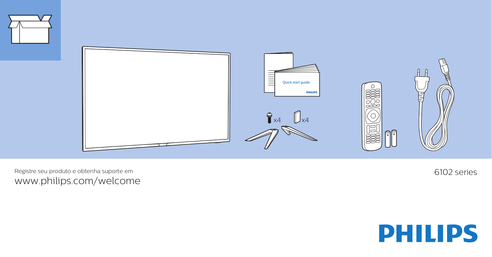 Philips 6102, 55PUG6102 User Manual