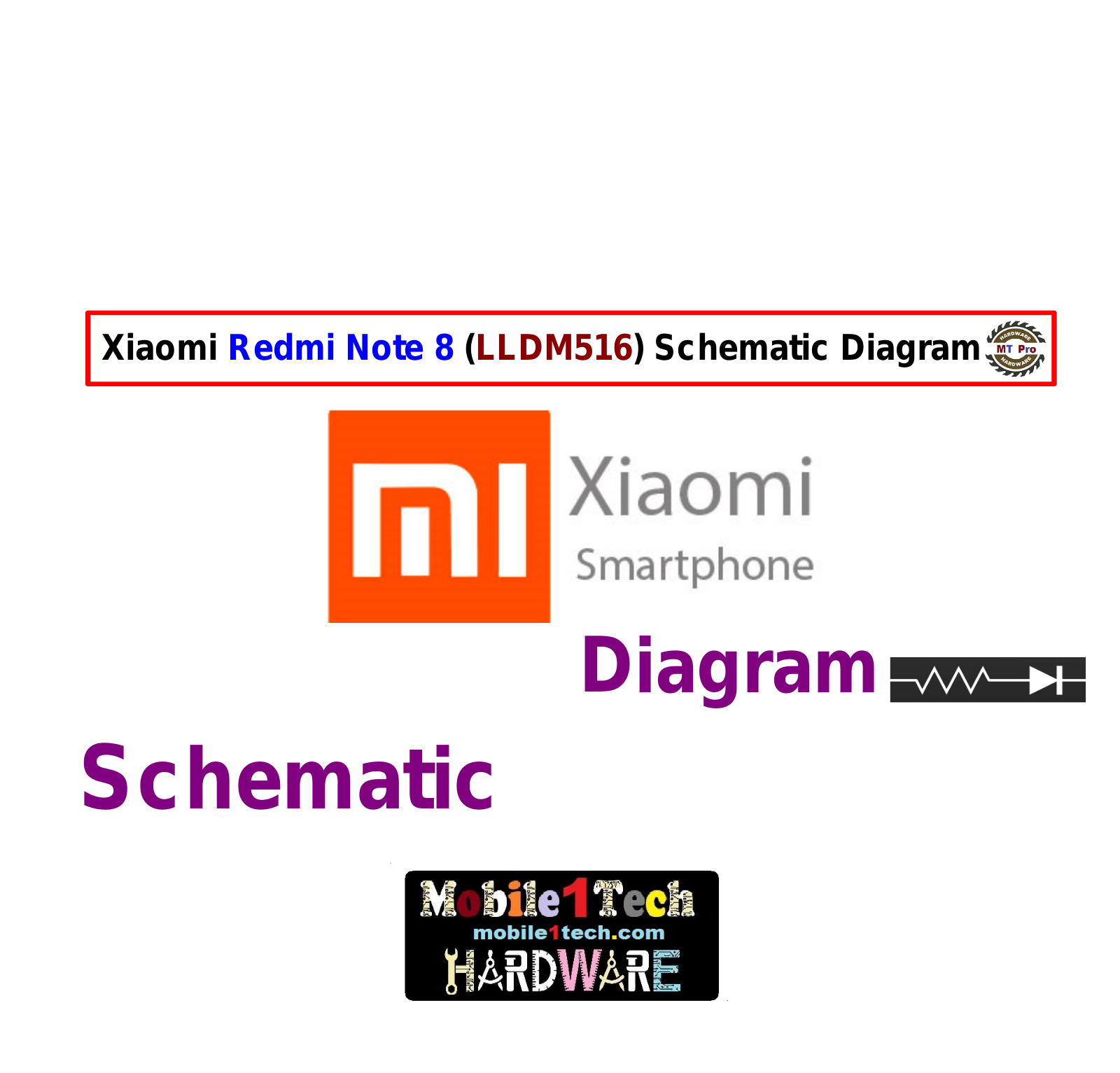 Xiaomi Redmi Note 8, LLDM516 Schematic Diagram