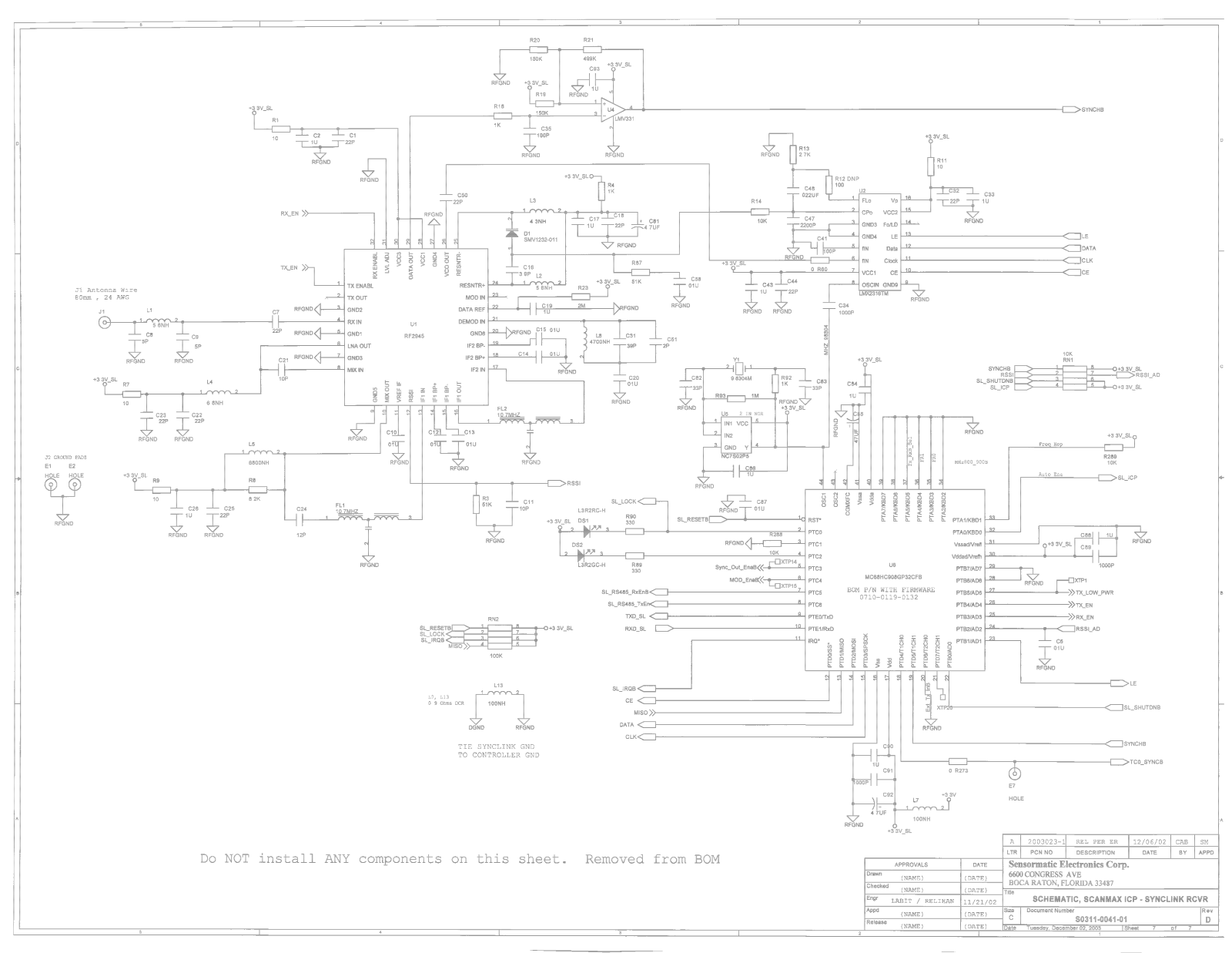 ALARMA AMB2010 Diagram