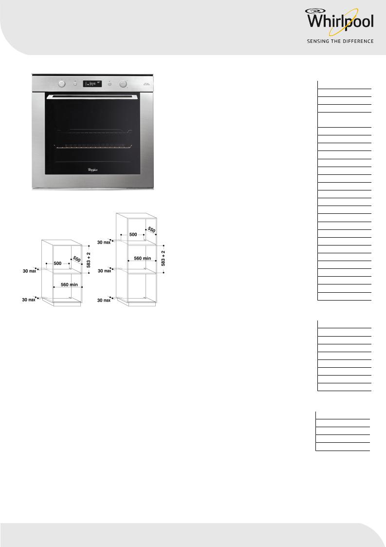 Whirlpool AKZM 828/IX INSTRUCTION FOR USE