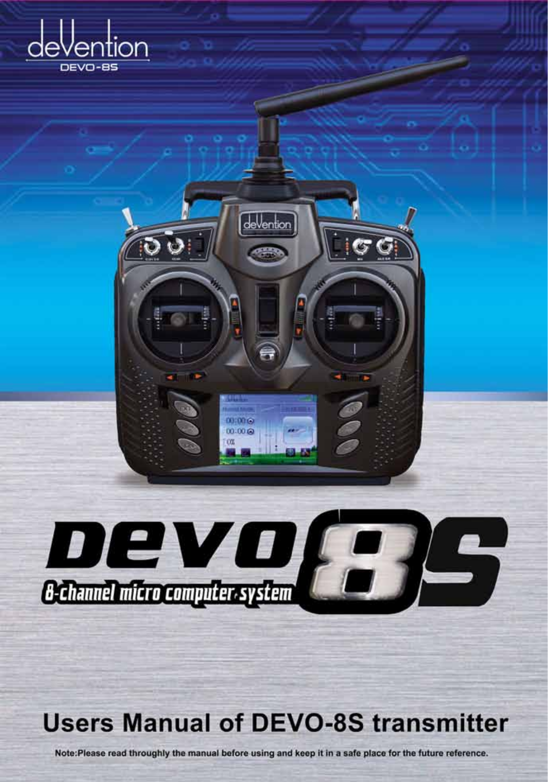 GuangZhou Walkera Technology DEVO-8S Users Manual