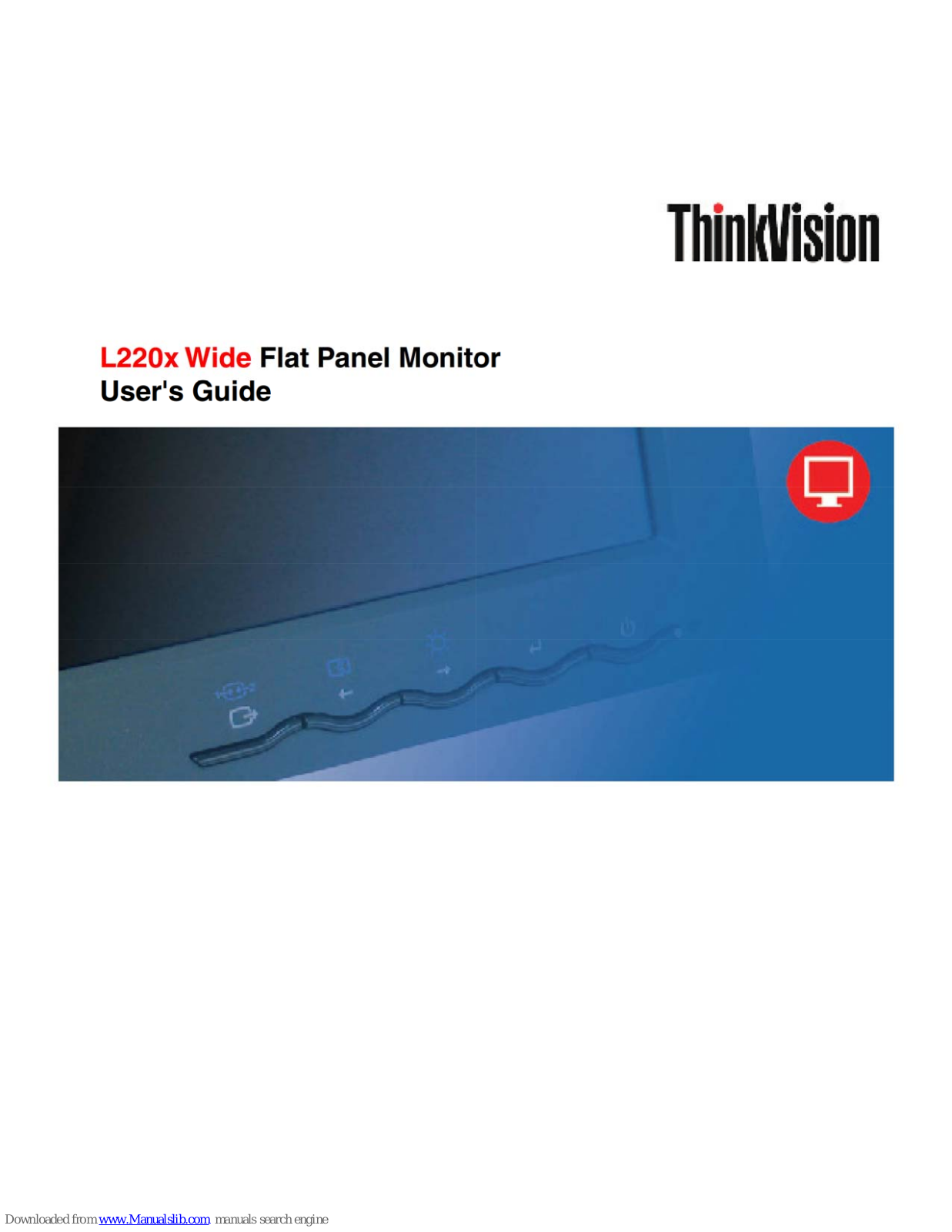 ThinkVision L220x User Manual