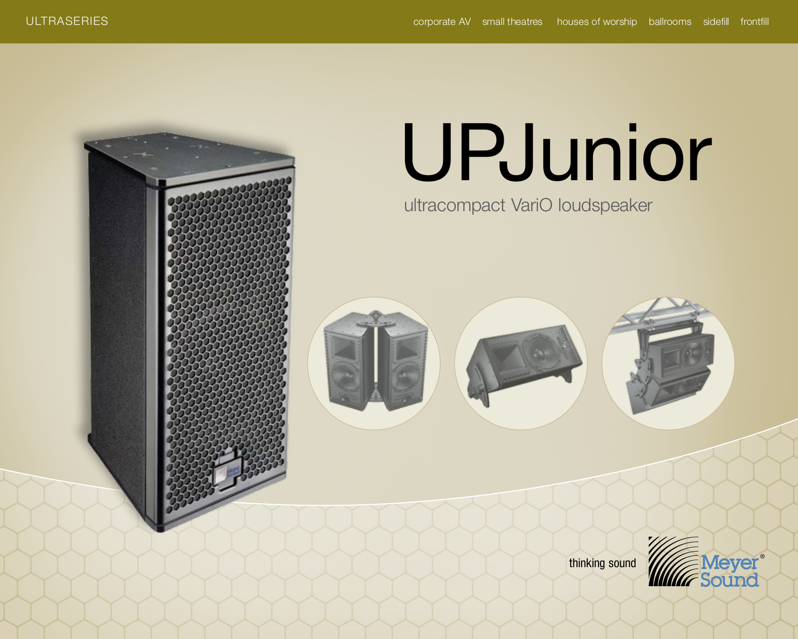 Meyer Sound UPJunior User Manual