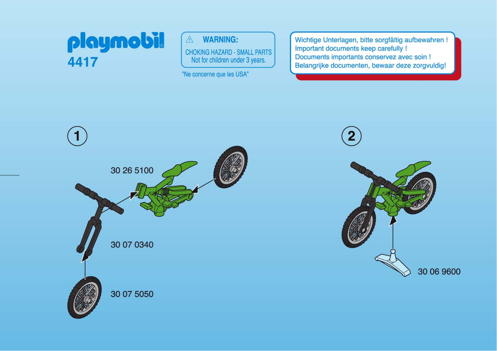 Playmobil 4417 Instructions