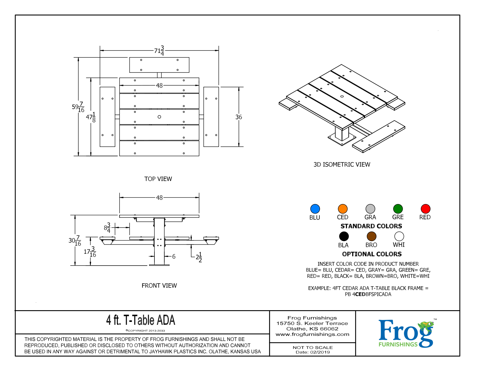 Frog Furnishings FROG1029 Specifications - ManualMachine.com