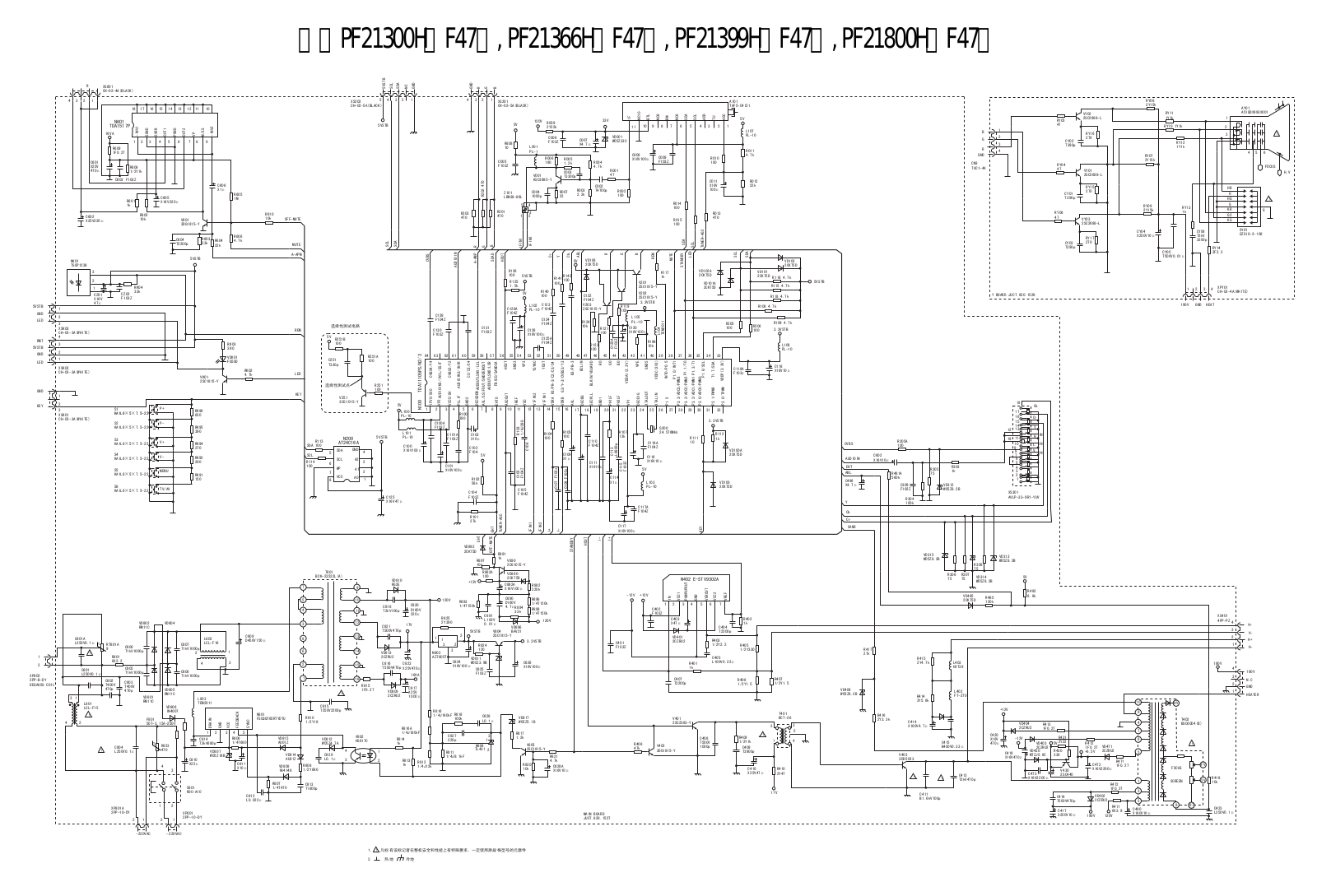 Changhong PF21300H-F47, PF21366H-F47, PF21339H-F47, PF21800H-F47 User Guide