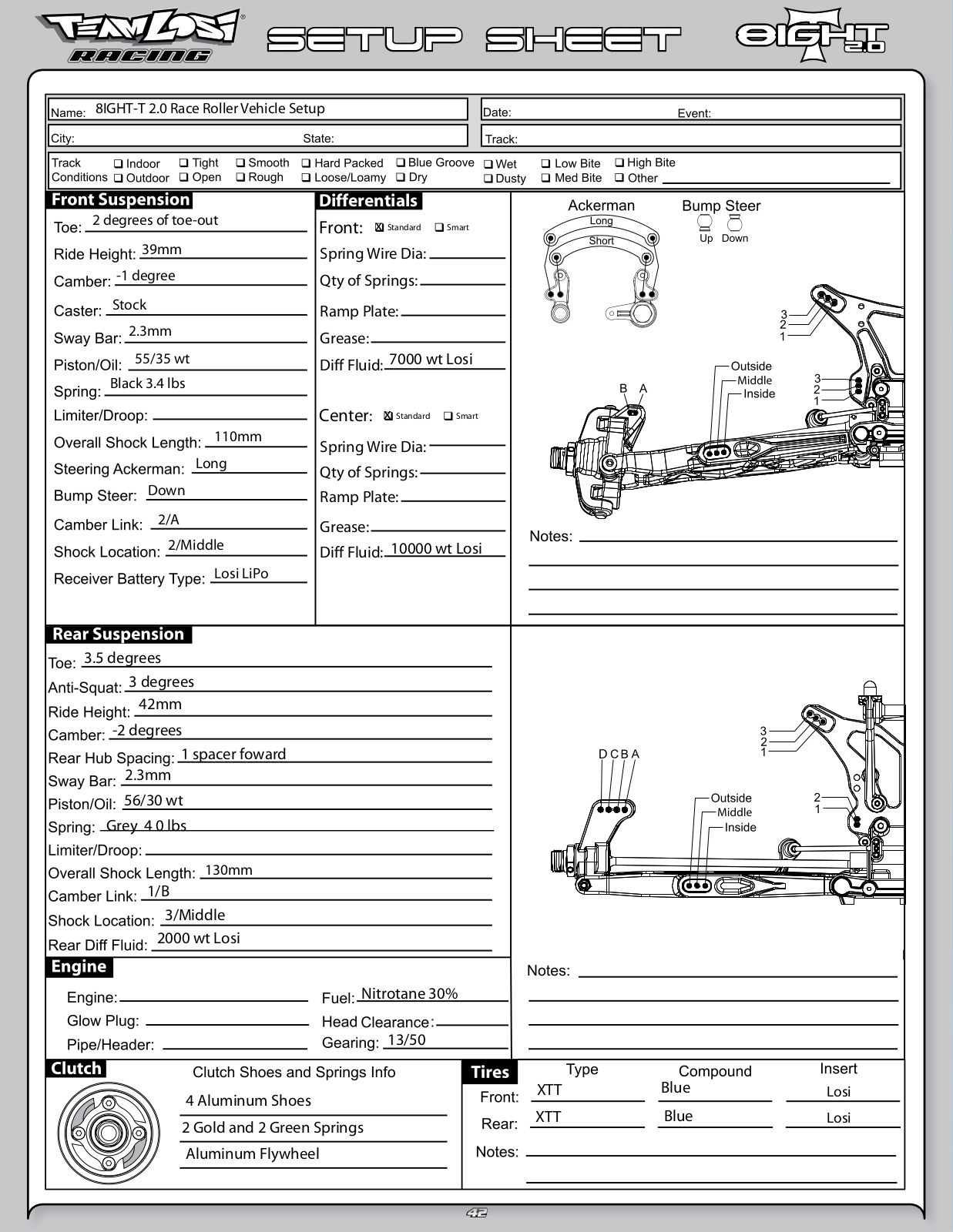 Losi LOSA0805 User Manual