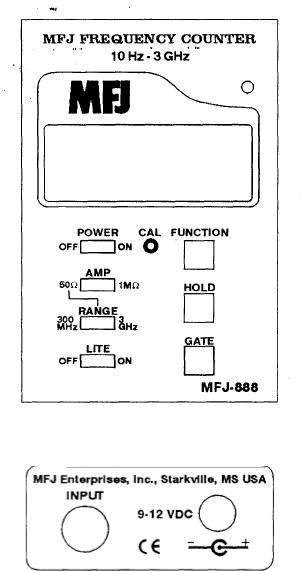 MFJ MFJ-888 User Manual