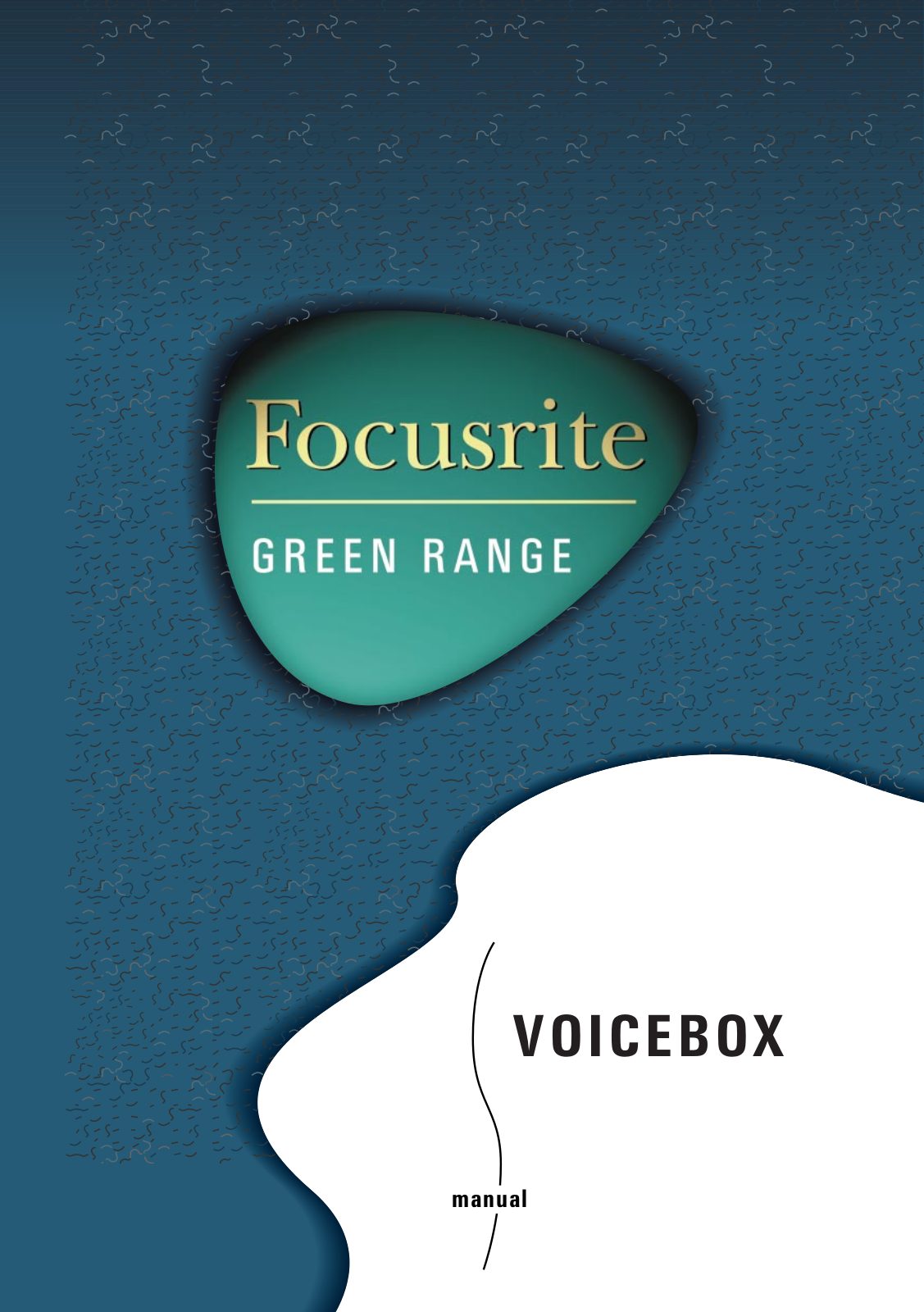 Focusrite Green, Voicebox Range Manual