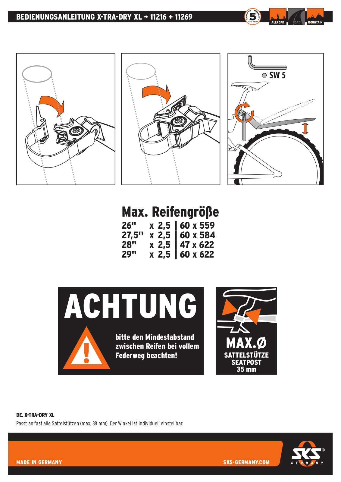 SKS 11216 User Manual