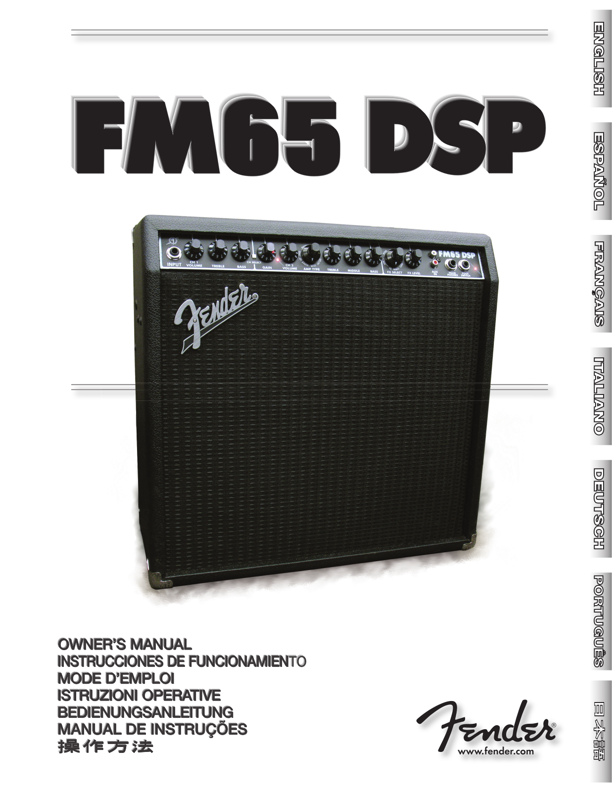 Fender FM 65 DSP User Manual