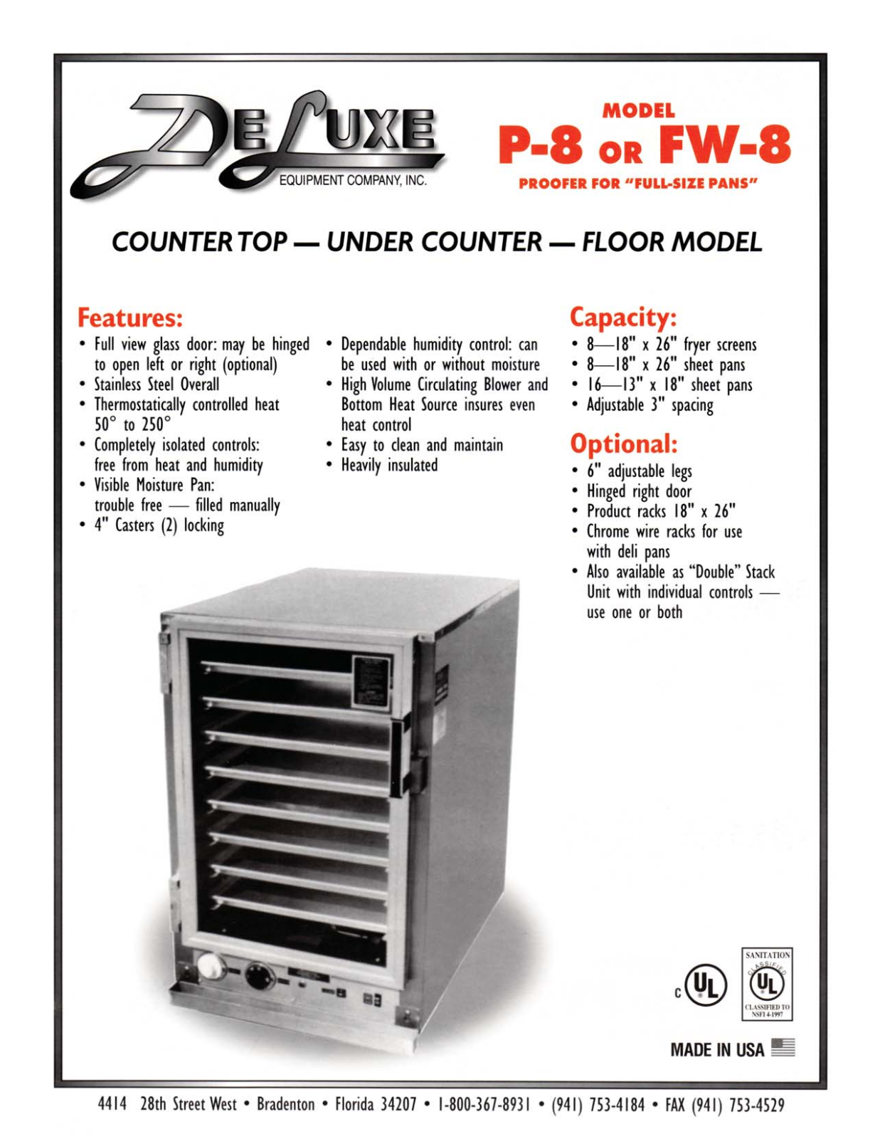 Deluxe FW-8 User Manual