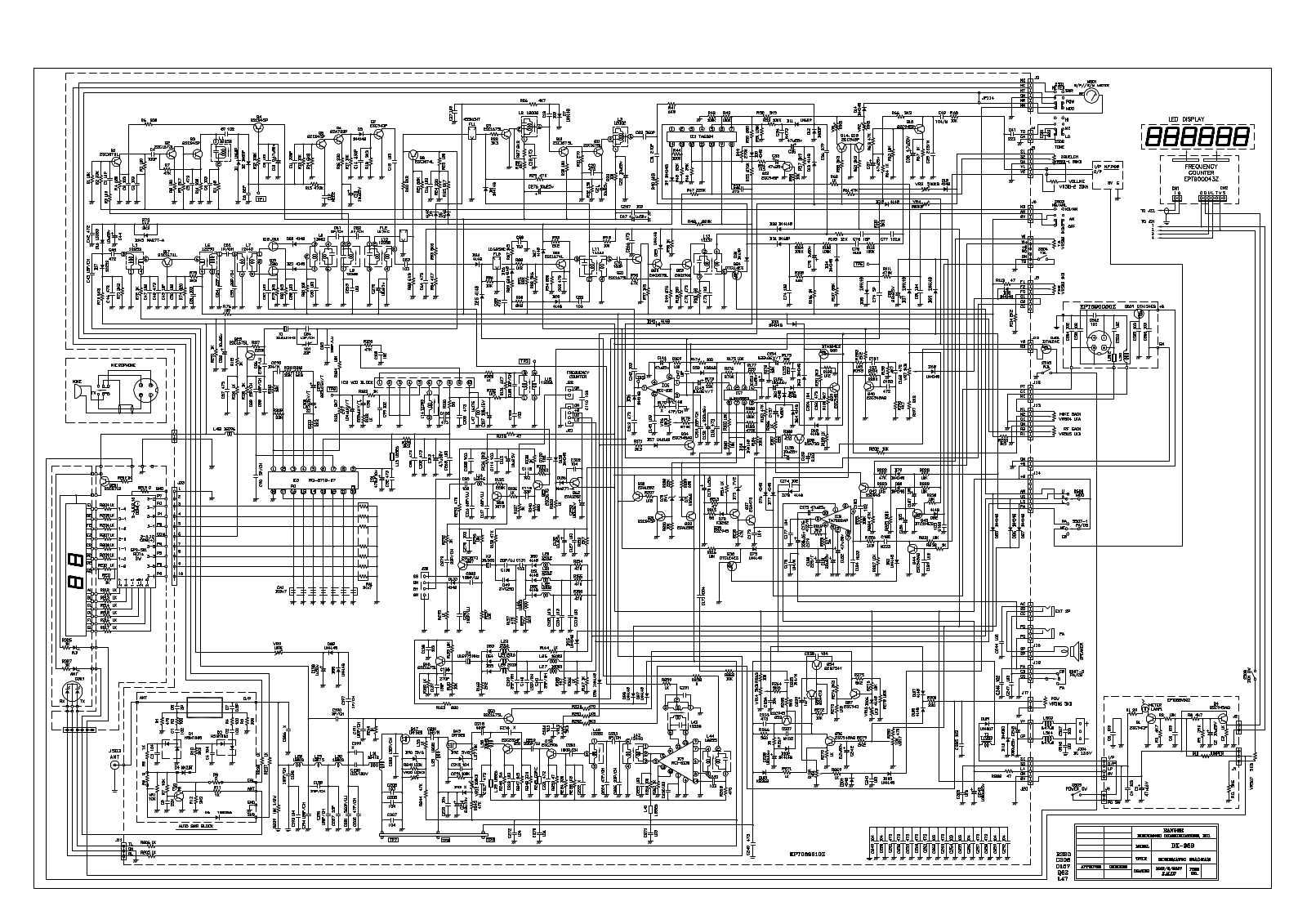 Galaxy dx959 Schematic