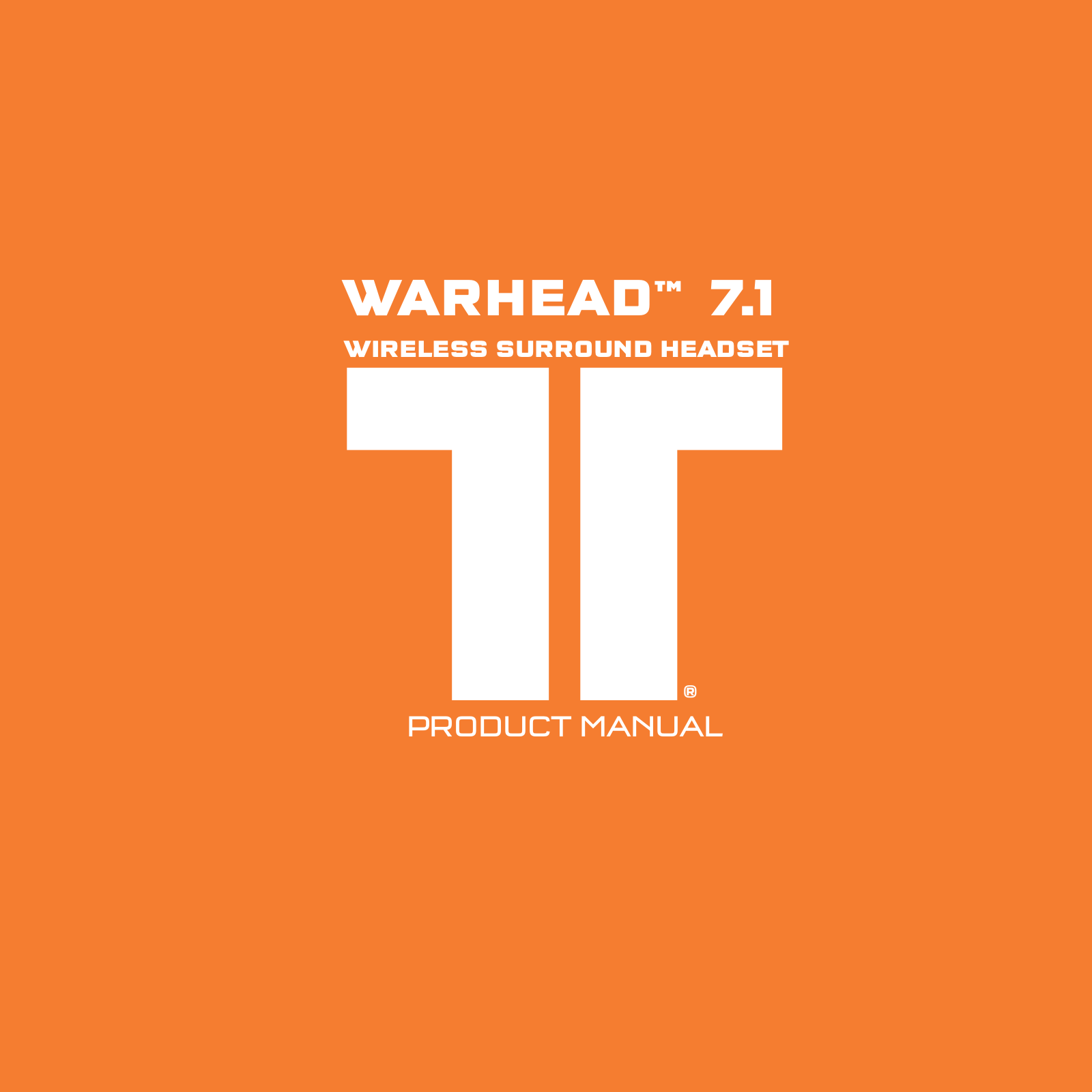 Tritton Warhead 7.1 User Manual