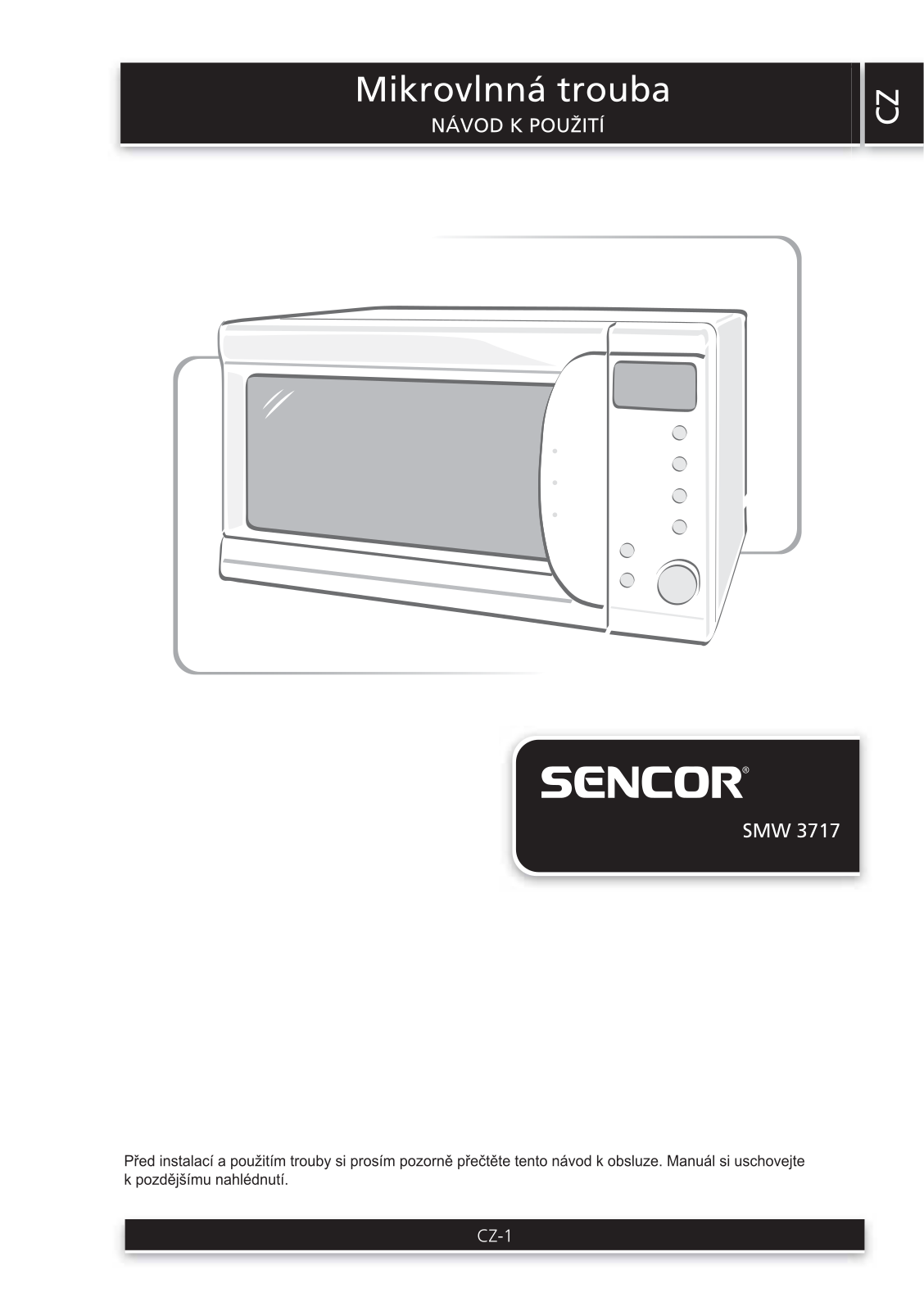 Sencor SMW 3717 User Manual