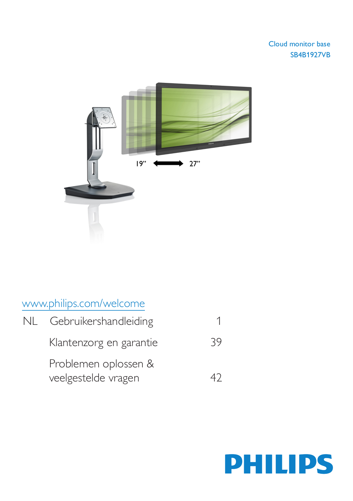 Philips SB4B1927CB User Manual