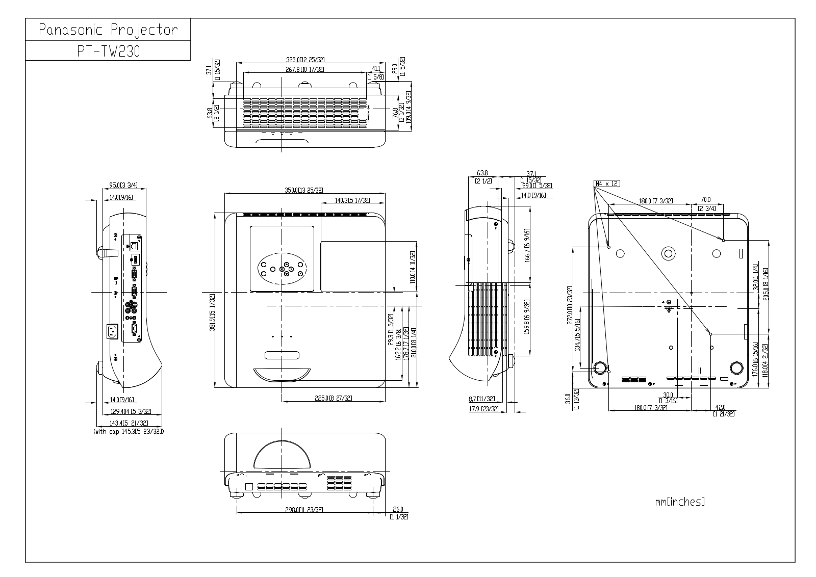 Panasonic PT-TW230 User Manual