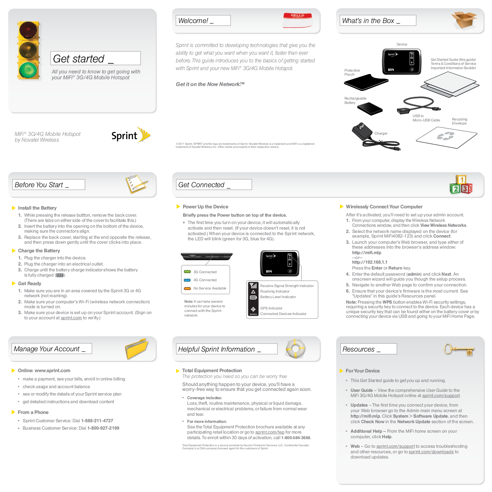 Sprint Nextel MiFi User Manual