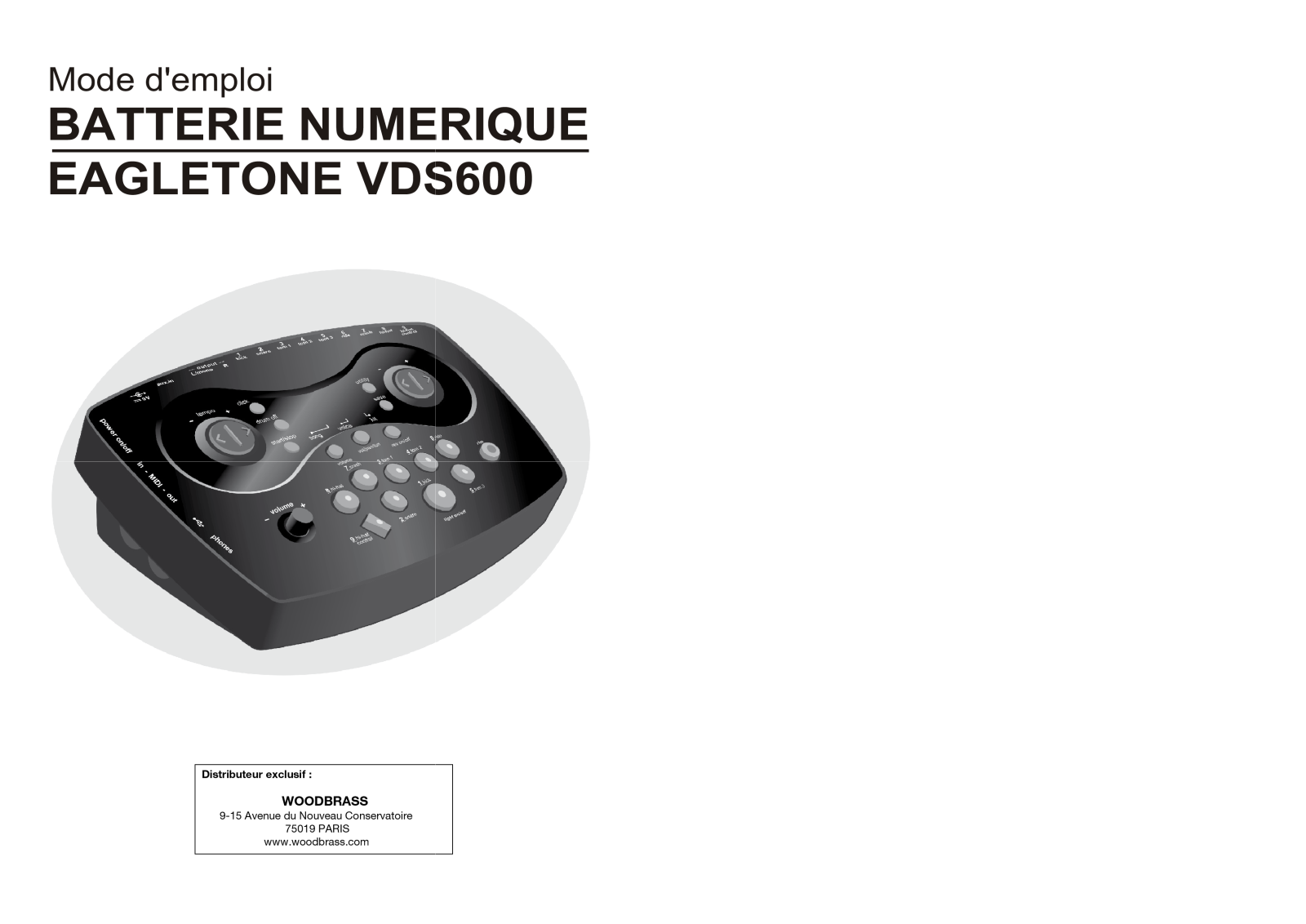 Eagletone VDS-600 User Manual