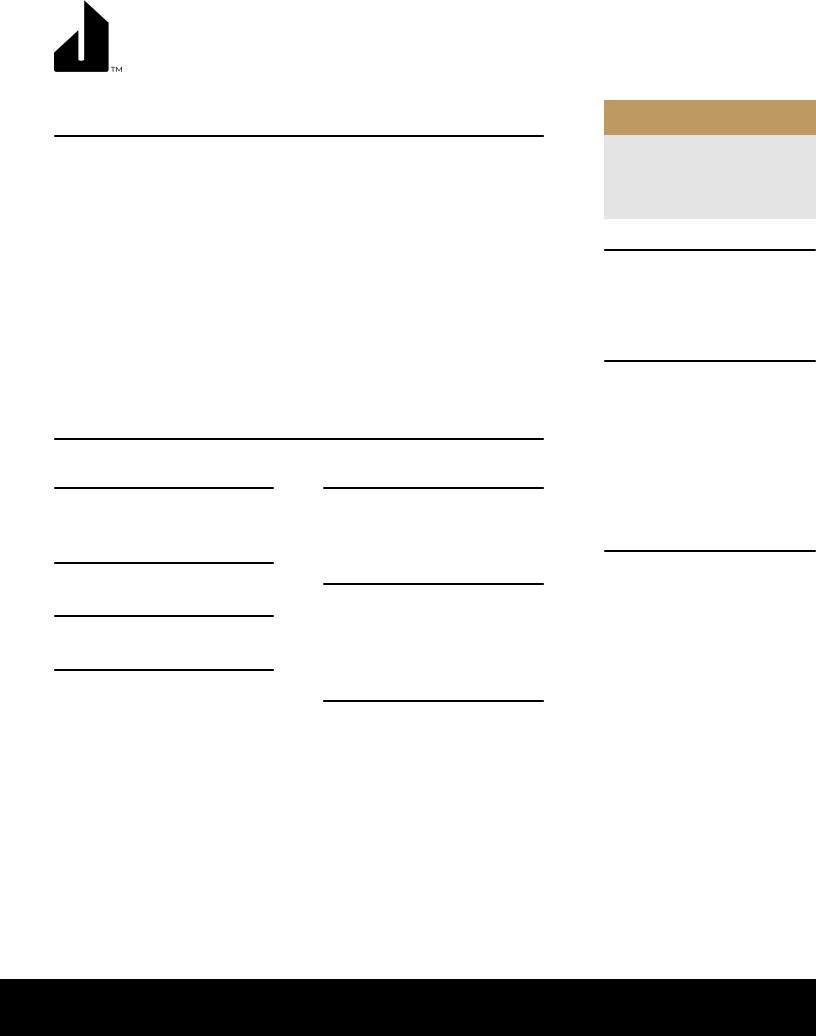 JennAir JUDFP242HL PRODUCT SPECIFICATIONS