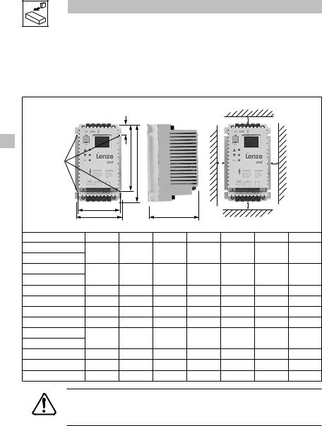 Lenze SMD 0-25kW-4-0kW User Manual