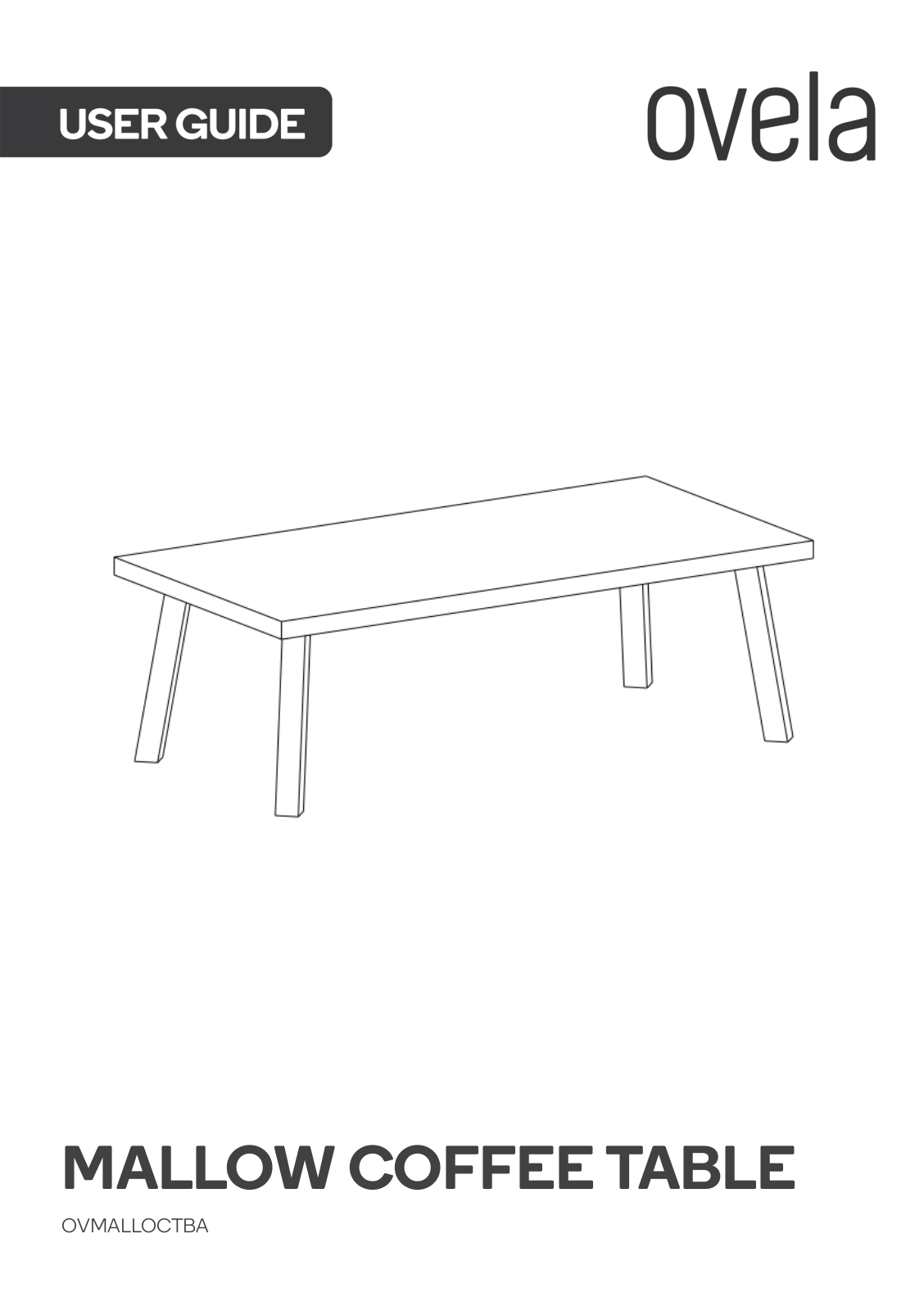 Ovela OVMALLOCTBA User guide - ManualMachine.com