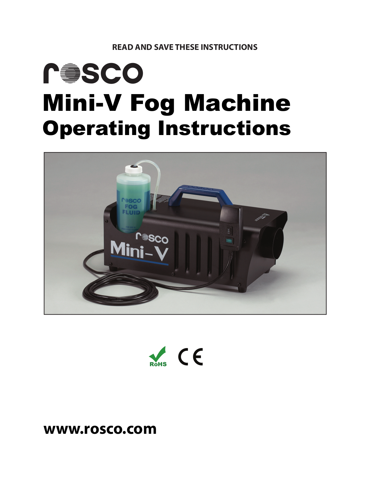 Rosco Mini-V Users Manual