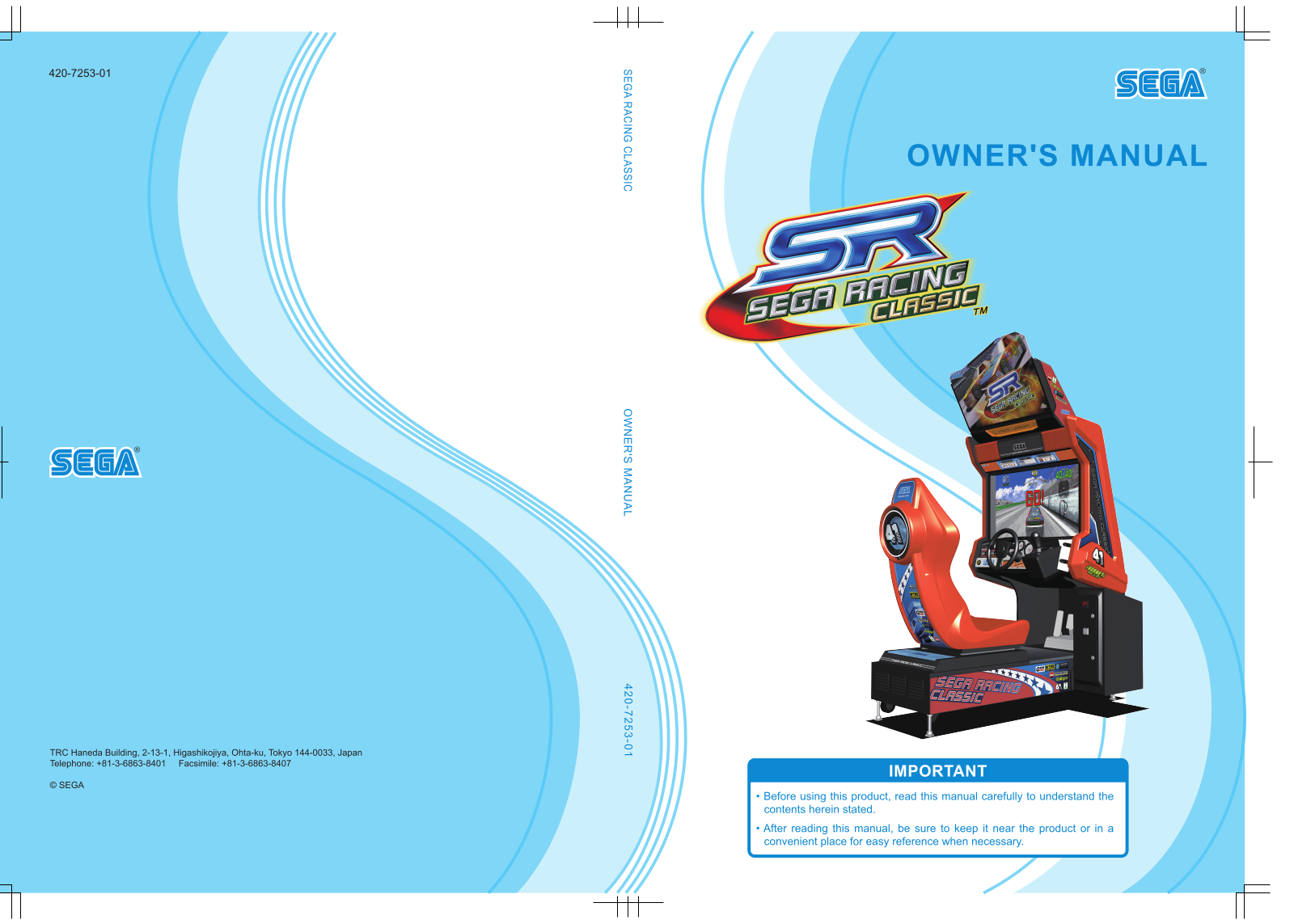 Sega RACING CLASSIC User Manual