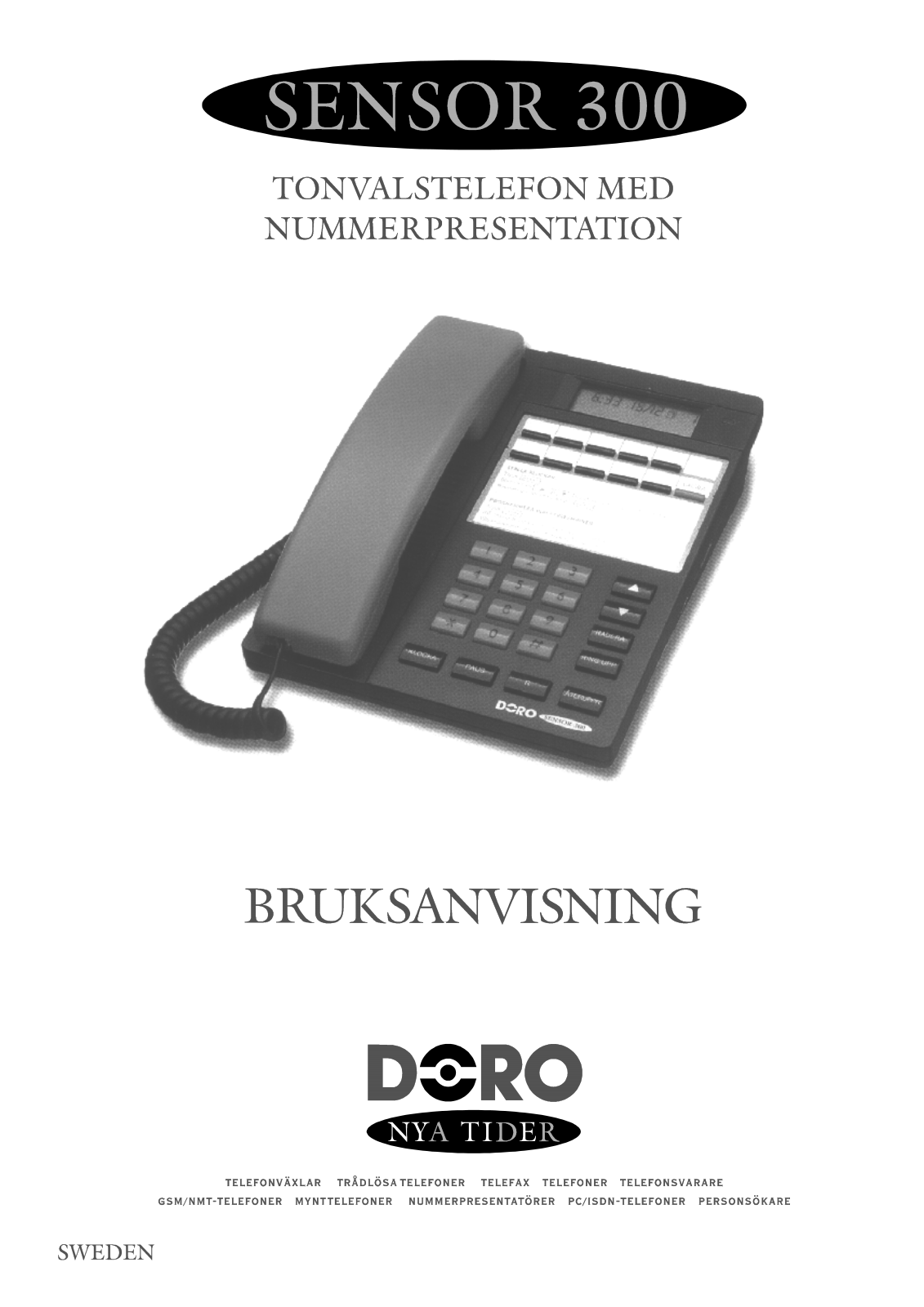 DORO Sensor 300 User Manual