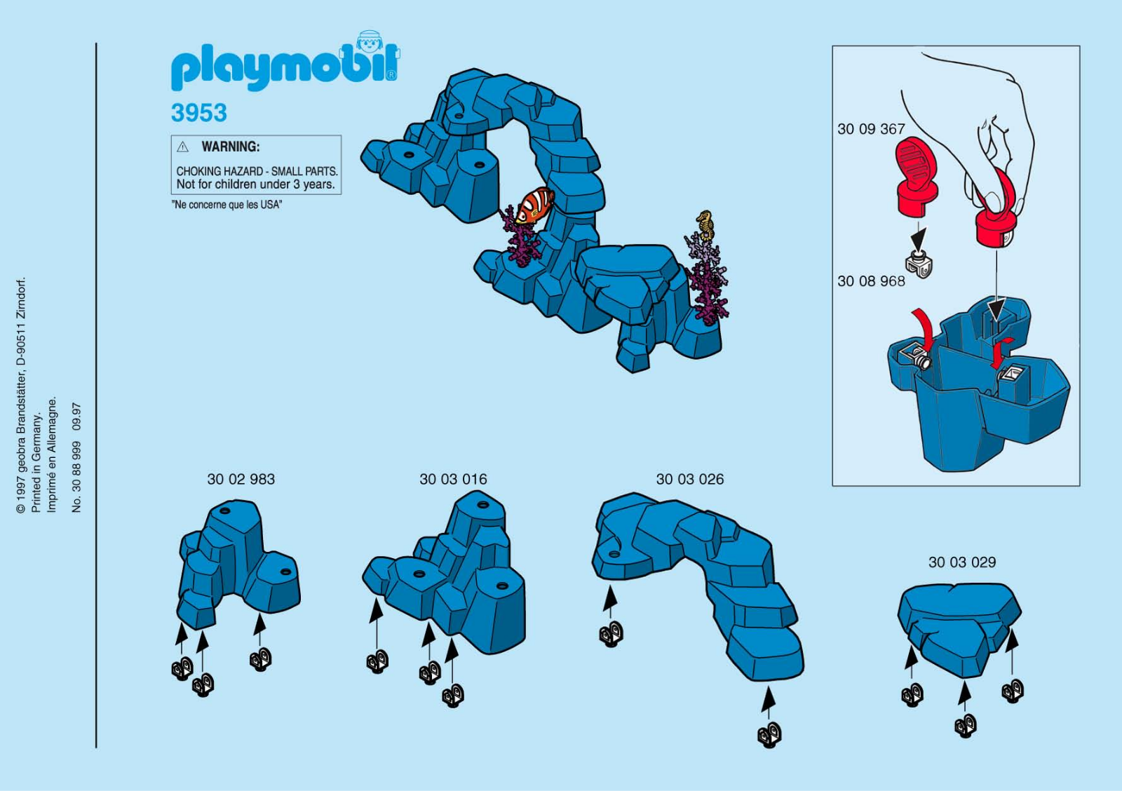 Playmobil 3953 Instructions