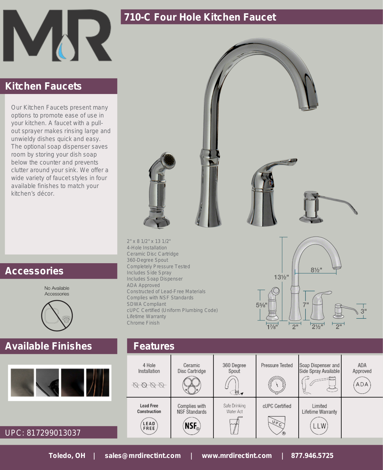 MR Direct W001479650 Specifications - ManualMachine.com