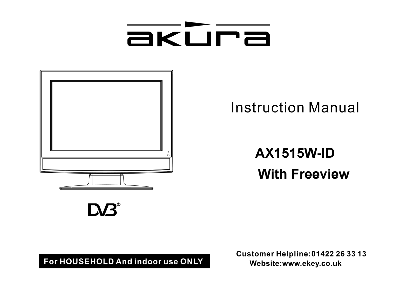 Akura AX1515W-ID User's Manual - ManualMachine.com