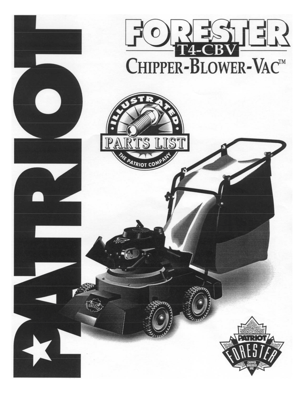 Patriot Products T4-CBV User Manual