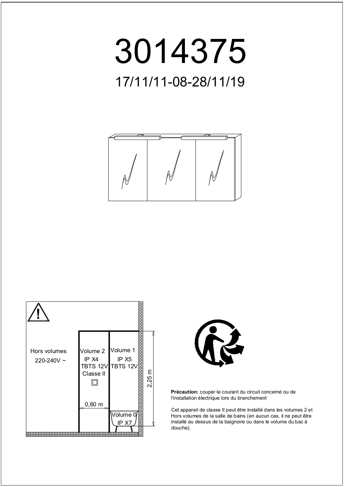 Jacob Delafon EB1363-G1C, EB1364-274, EB1367-G1C, EB1364-E10, EB1365-G1C Assembly guide