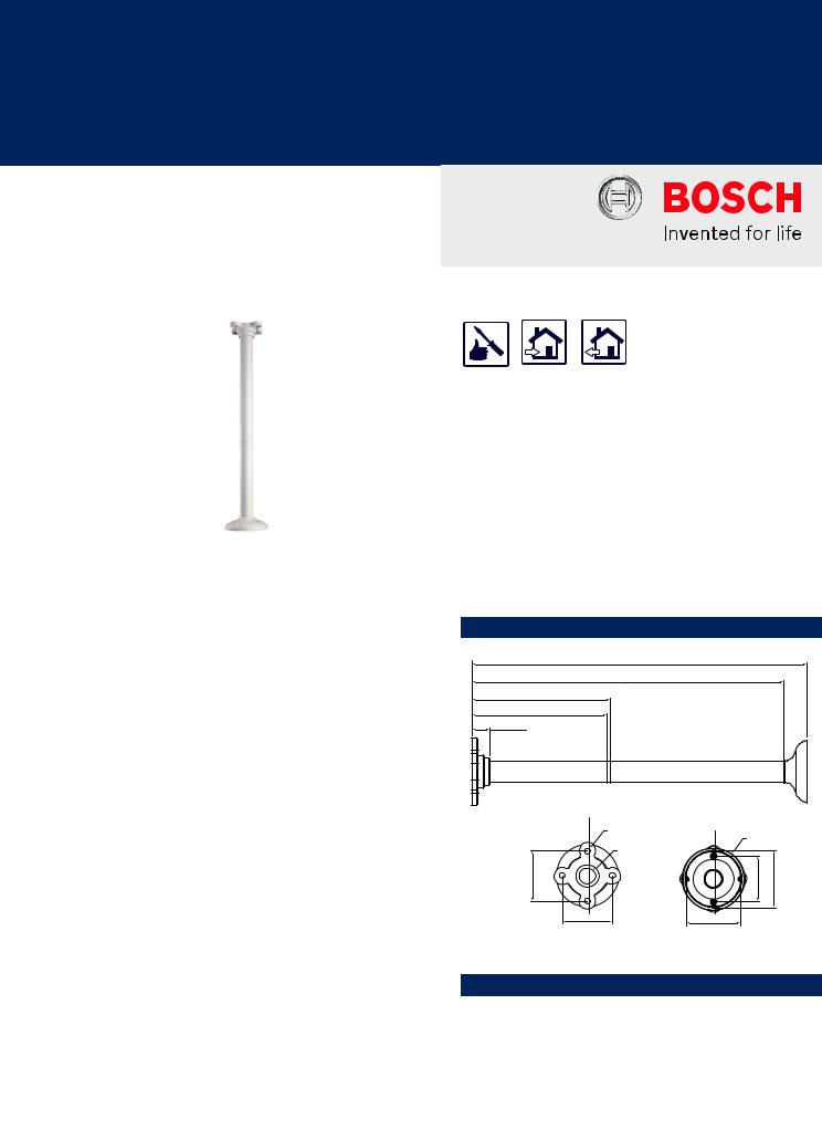 Bosch NDA-PMT-MICDOME Specsheet