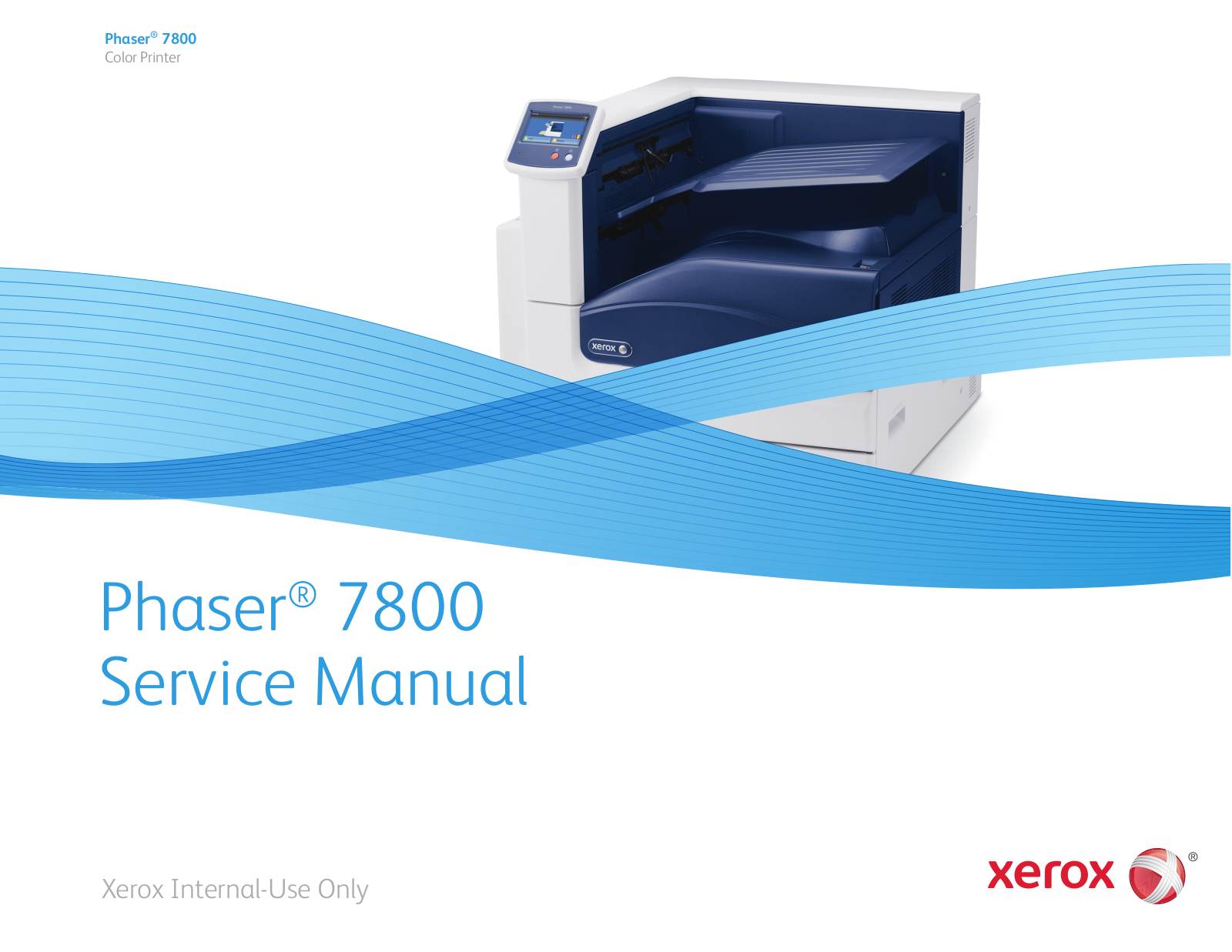 Xerox Phaser 7800 Service Manual