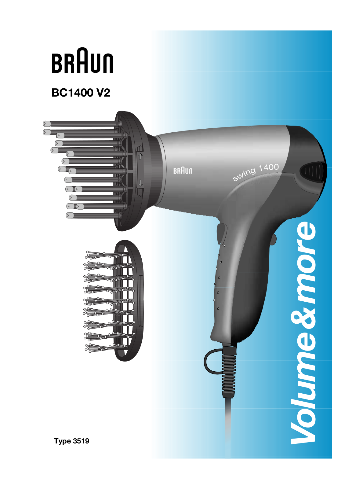 Braun BС 1400 V2 User manual