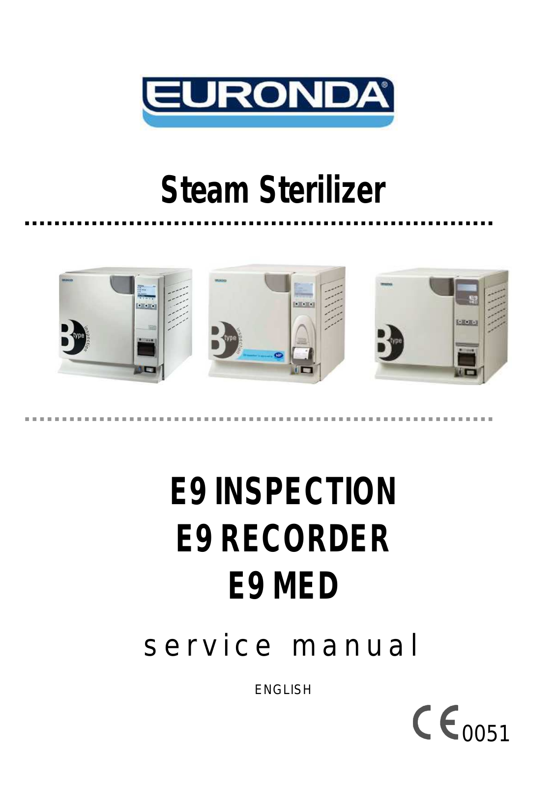 Euronda E9 Service manual