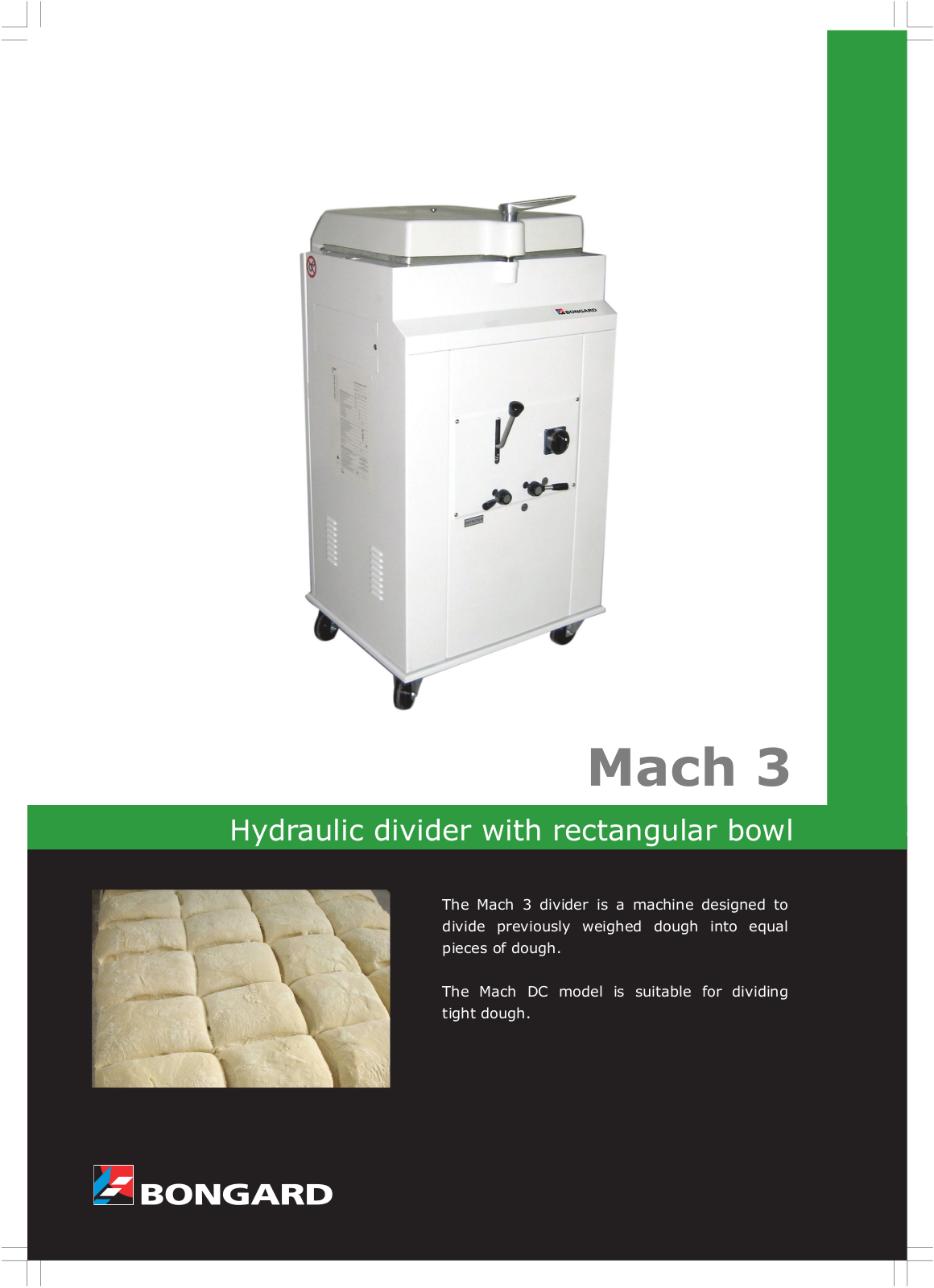 Bongard Mach DC User Manual