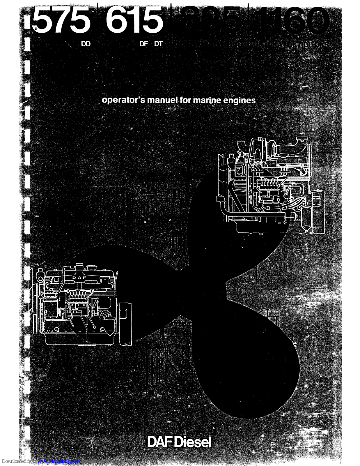 DAF DF 615 M, DD 575 M, DT 615 M Operator's Manual