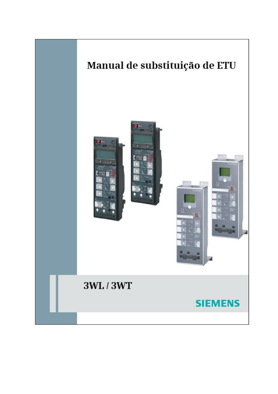 Siemens 3WL, 3WT User's Manual