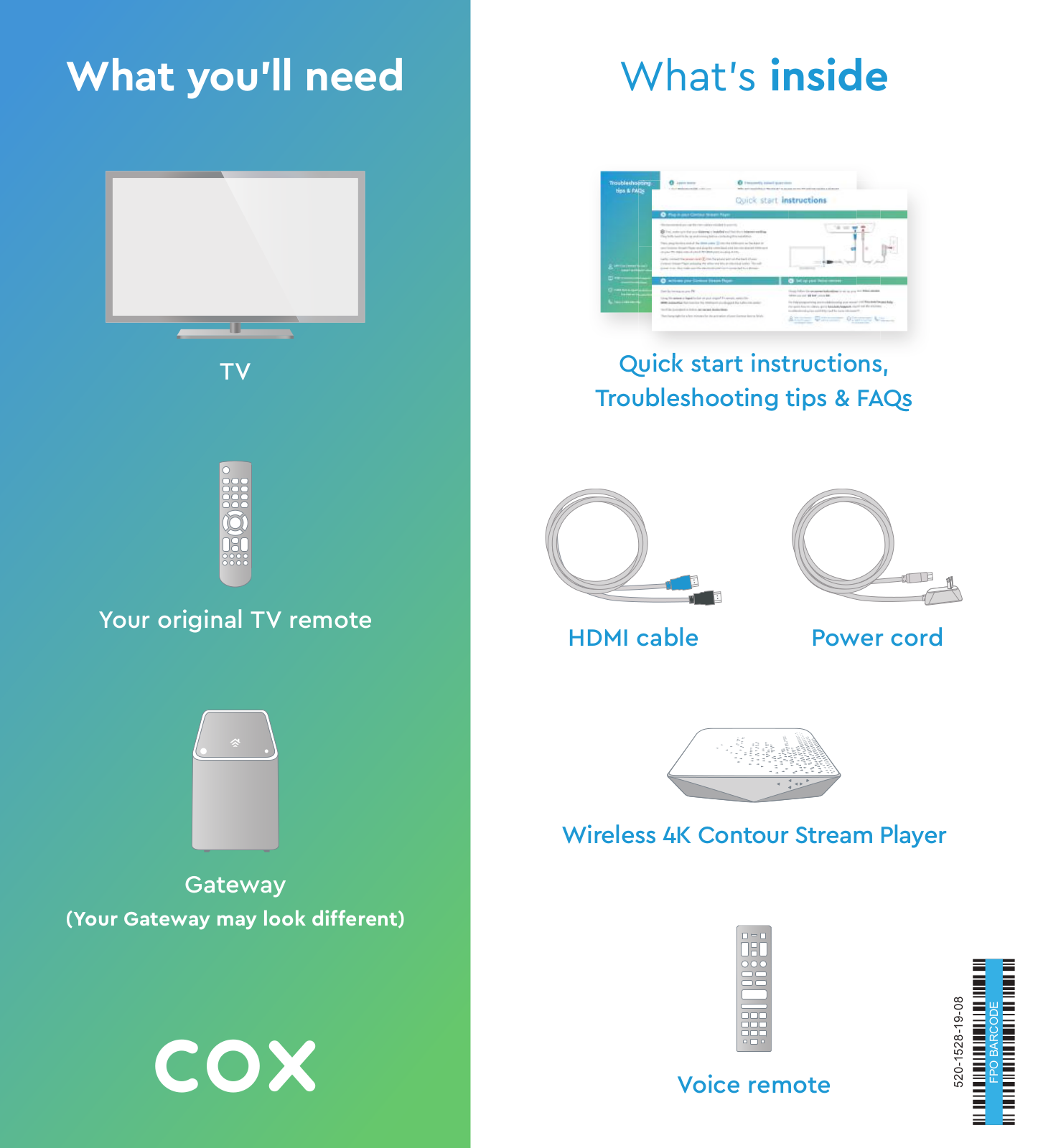 Cox Wireless 4K Contour Stream Player User Manual
