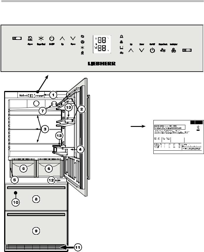 Liebherr HCB 1581 Use and Care Manual