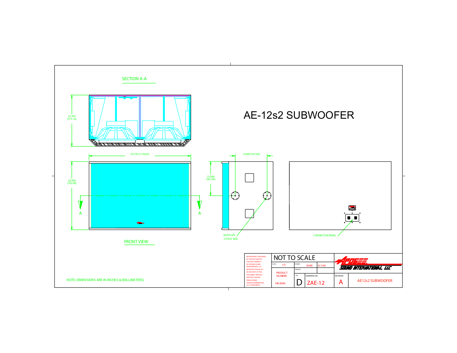 Bogen AE-112s2 User Manual