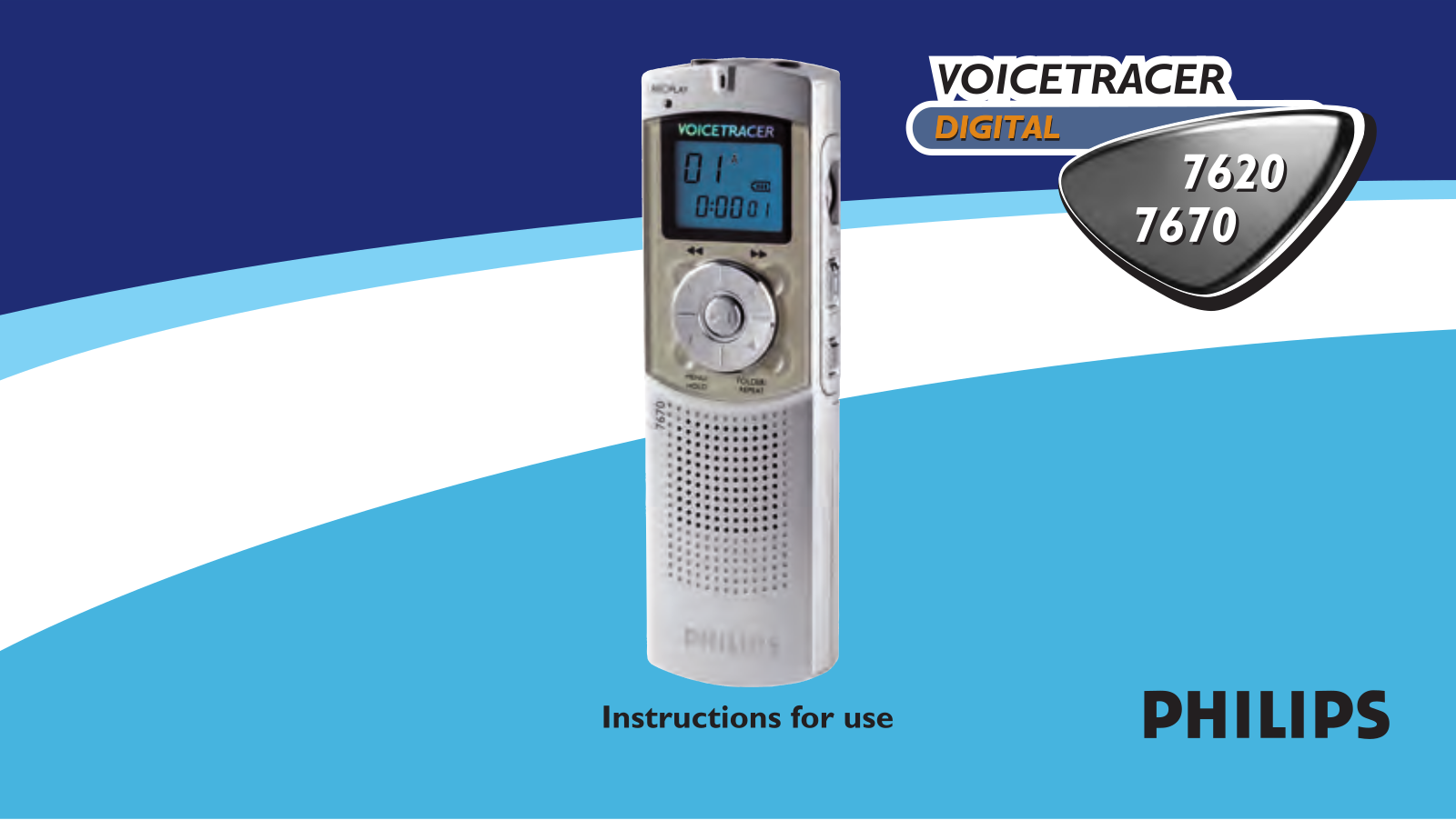 PHILIPS Voice Tracer 7670 User Manual